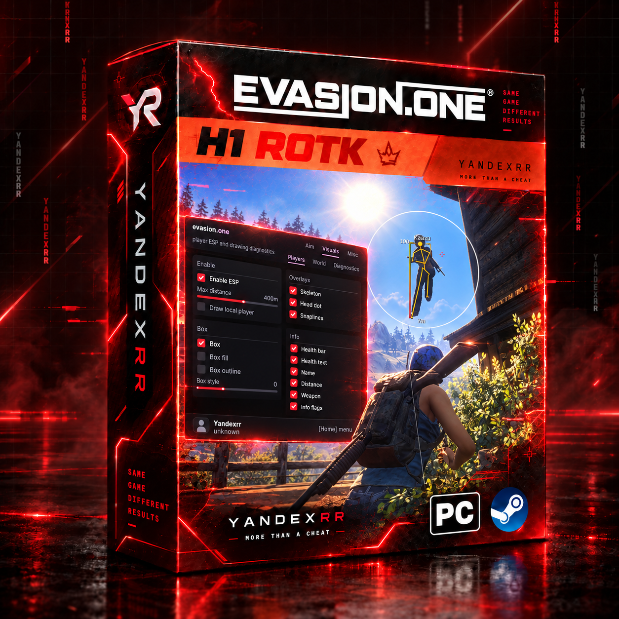 H1Z1 ROTK Evasion.one keys